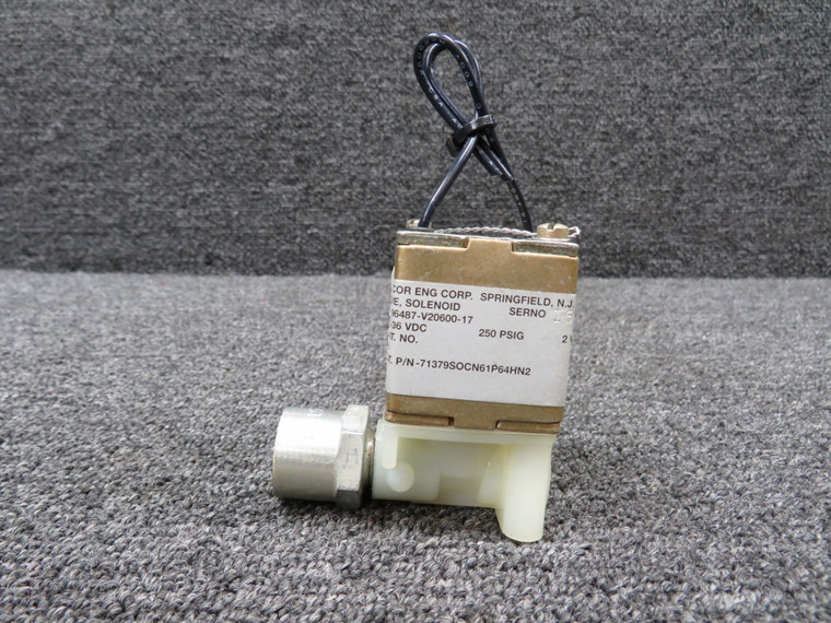 96487-V20600-17 (Alt: 71379SOCN61P64HN2) Valcor Solenoid Valve