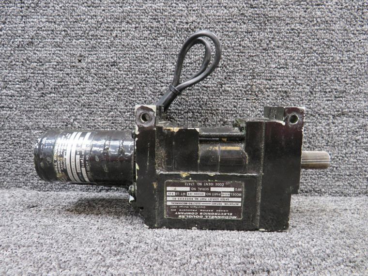 631400-08 (Alt: 6600233-01) McDonnell Douglas Rotary Actuator w Green Tag (Core)