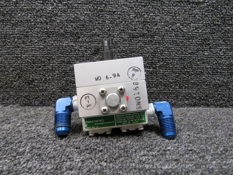 P21004 Pacific Passenger Oxygen Control Valve with Green Repairable Tag (Core)
