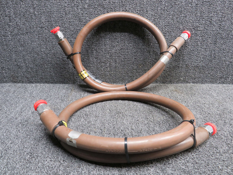 00624-AE3663161H0490, 00624-AE3663161H0434 Aeroquip Hose Set of 2 (1500 PSI)