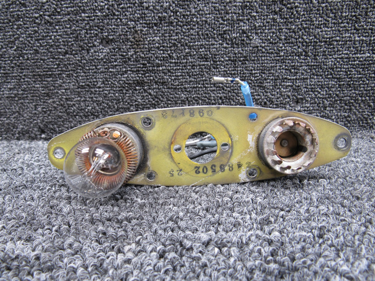 2488502-25 Learjet Navigation and Strobe Light Plate (Incomplete Assembly)