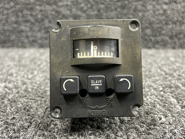 071-1053-04 King Radio KA-51A Slaving Accessory Indicator (Damaged Face)