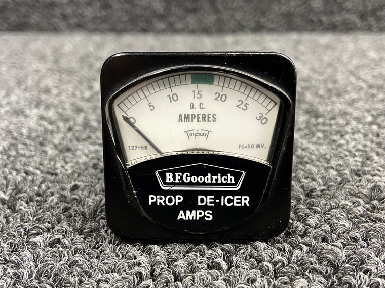 127-HR BF Goodrich Propeller De-Ice Amperes Indicator