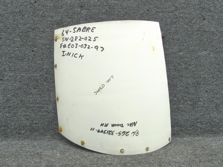 265-321349-11 Sabre NA-265-40 Nacelle Door Outboard RH