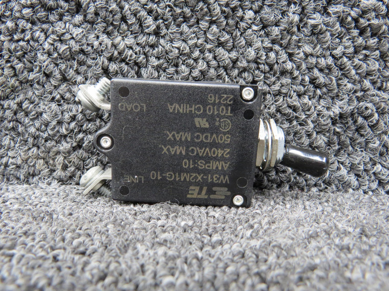 W31-X2M1G-10 Tyco Toggle Circuit Breaker (Amps: 10)