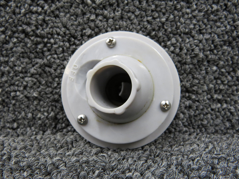 19380-005 (Use: 30957-000) Piper PA-24-250 Vent Nozzle Assembly (Minus Knob)