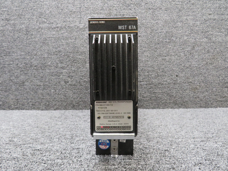 066-01143-2101 Bendix MST 67A Transponder with Mods