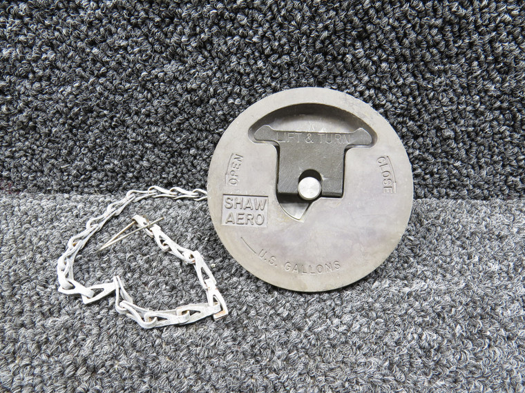 516-001 Shaw Aero Fuel Cap with Chain Assembly