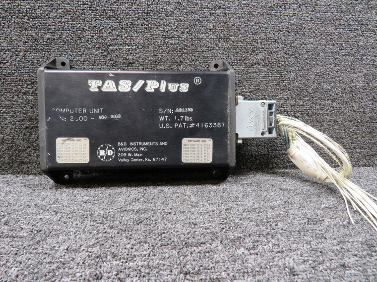 2600-600-0000 B &amp; D Instruments Tas Computer Unit