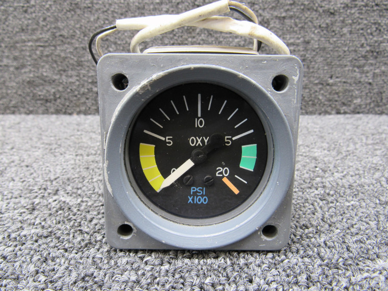 MD-97 (Alt: C668512-0101) Mid-Continent Instrument Oxygen Pressure Indicator