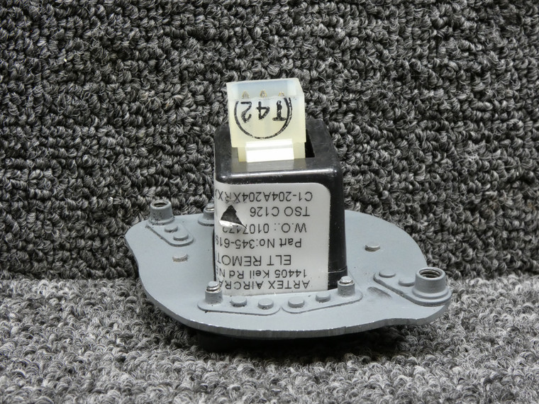 345-6196-04 Artex 406 Emergency Locator Transmitter Switch Assembly w Revisions
