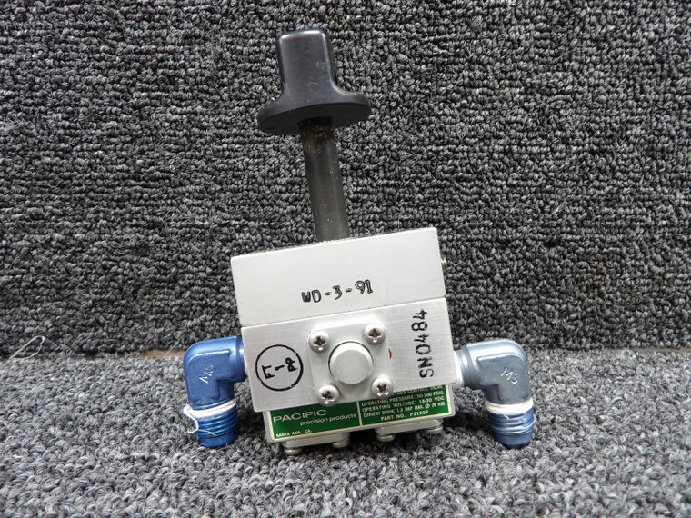 P21007 Pacific Precision Passenger Oxygen Control Valve Assembly (Core)