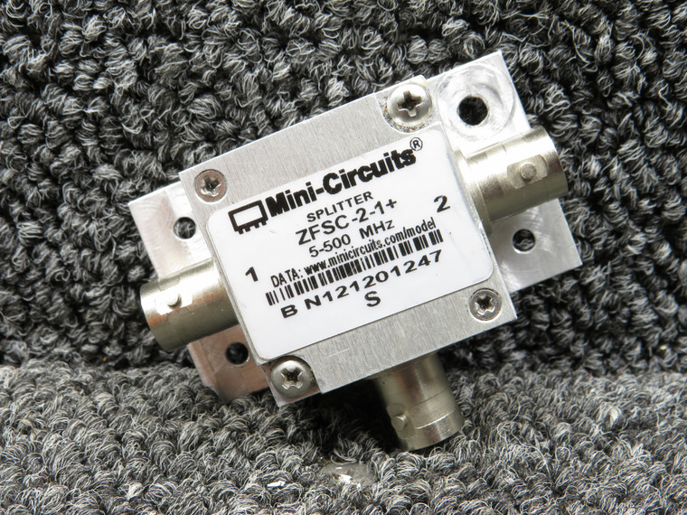 ZFSC-2-1 Mini Circuits Antenna Splitter Assembly (Frequency: 5-500 MHz)