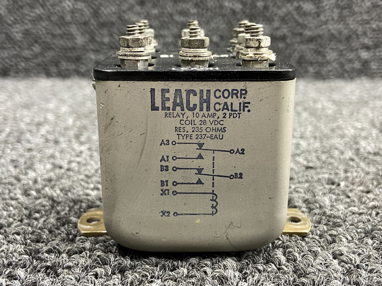 35344-8017 Leach Relay (28V, 10A)