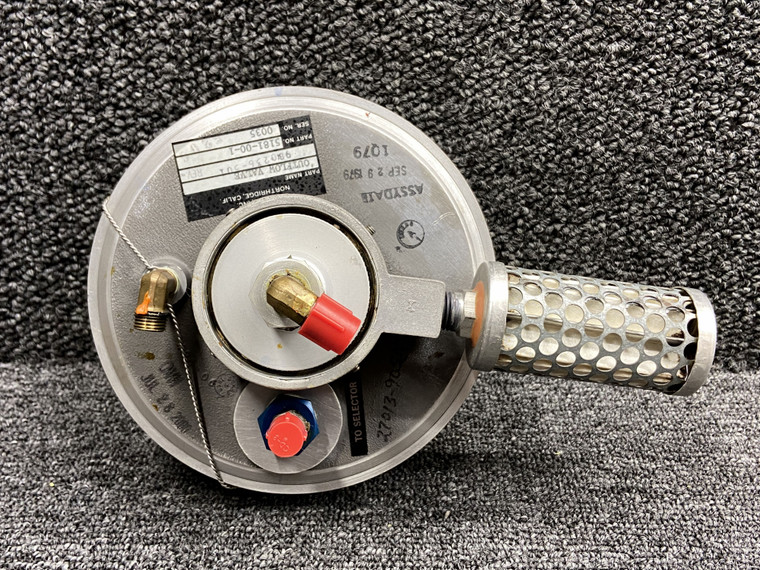 5181-00-1 (Alt: 491-916) Dukes Cabin Outflow Valve Assembly