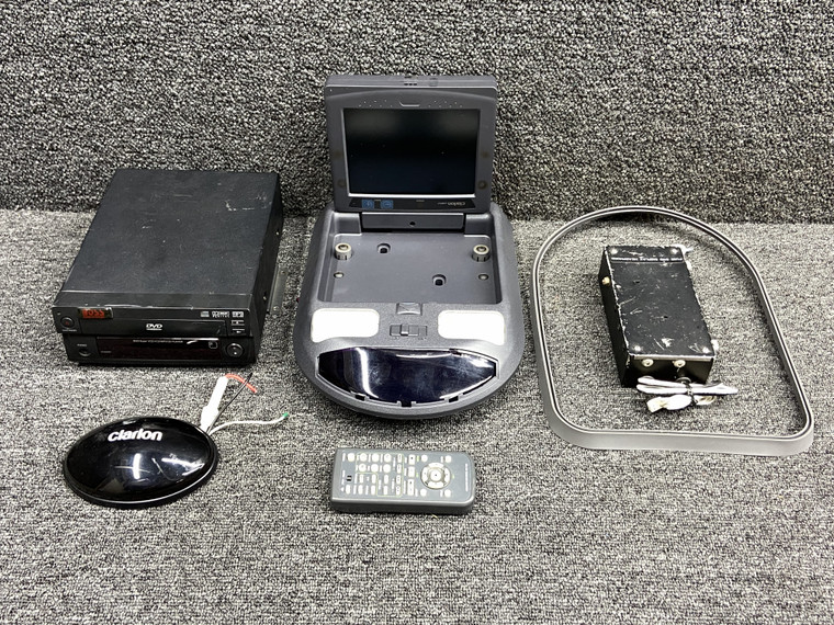 OHM643 Clarion 6.5” LCD Monitor &amp; DVD Player Set (12V)
