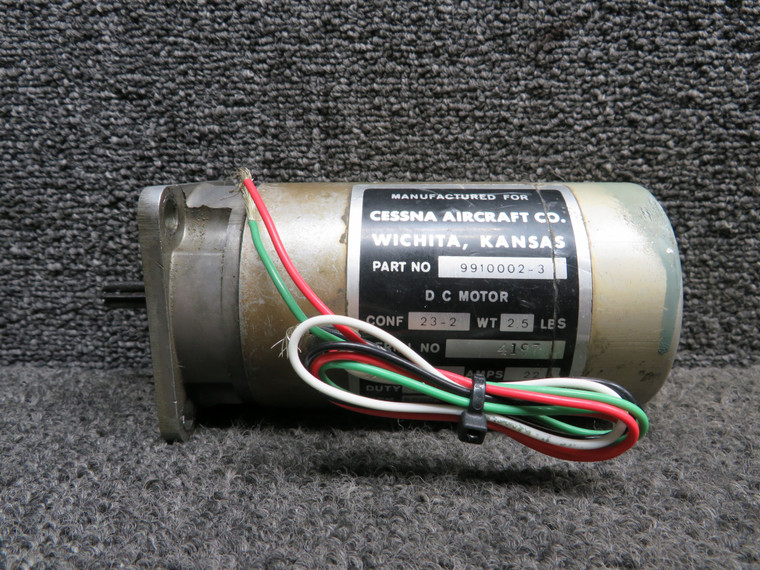 9910002-3 Electro-Mech DC Motor Assembly (Volts: 28, Amps: 22)