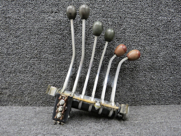 19519-000 Piper PA-23-160 Engine Control Quadrant Assembly with Tension Knob
