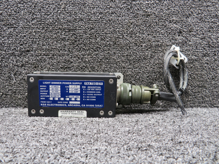 LT-45(J) KGS Electronics Light Dimmer Power Supply