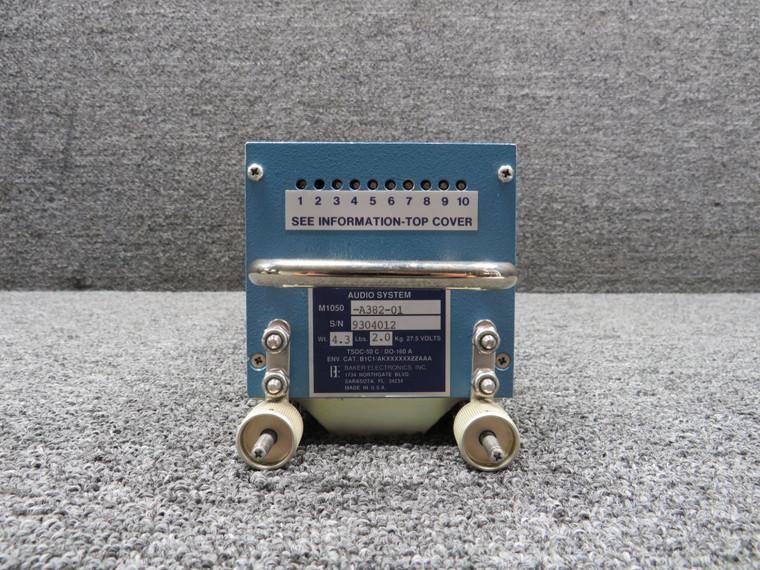 M1050-A382-01 Baker Electronics Stereo-Chime-Page Audio System
