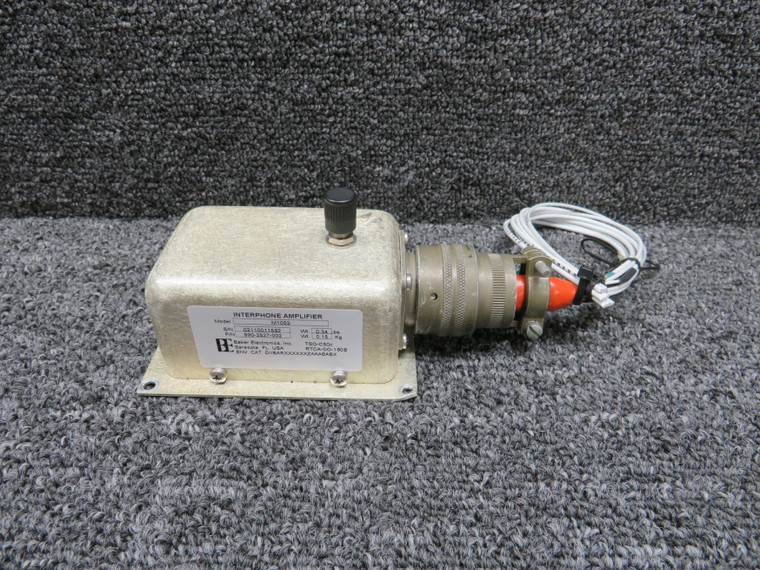 990-2827-002 Baker Electronics M1052 Interphone Amplifier