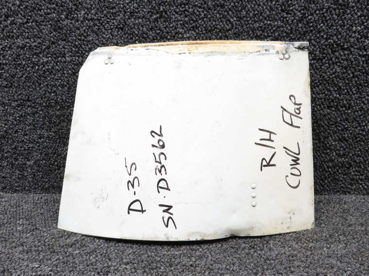 35-910053-1 Beech D35 Cowl Flap Assembly RH