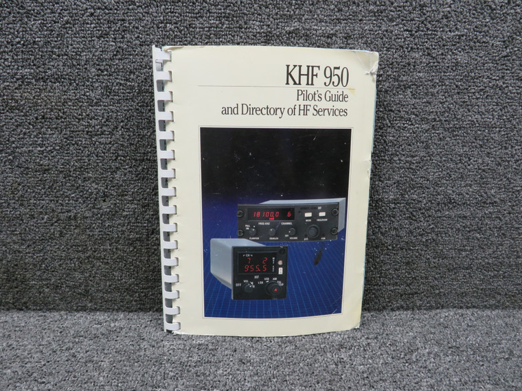 006-08343-0002 Allied-Signal 1991 KHF-950 Pilots Guide and Directory