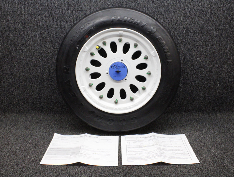 3-1399-6 BF Goodrich 22-5.5 Main Wheel Assembly Overhauled with 8130 (S/N: 2154)