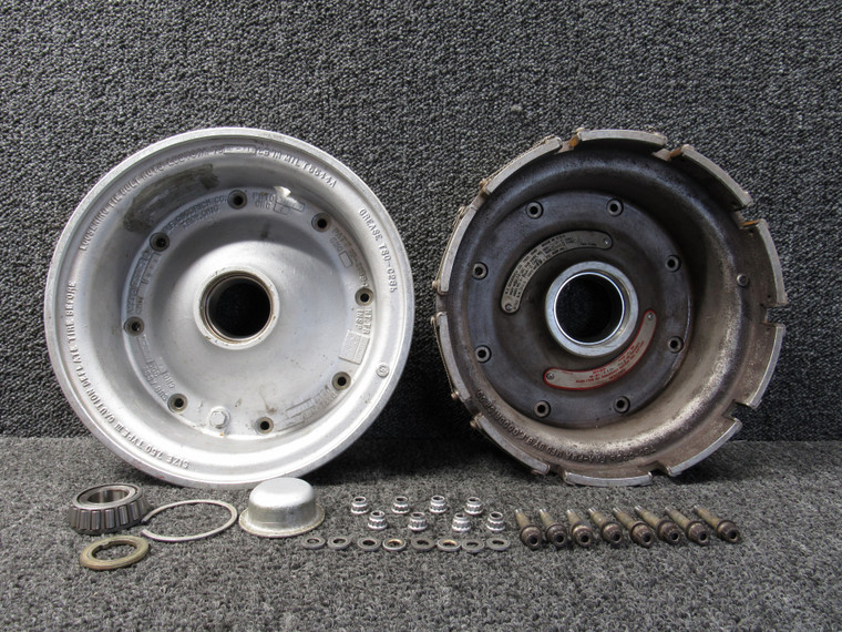3-1304-2 BF Goodrich Type III 7.50x10 Main Wheel Assembly with Cap
