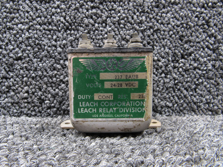 237-EAUB Leach Corp Relay Assembly (Volts: 24-28, Ohms: 235)