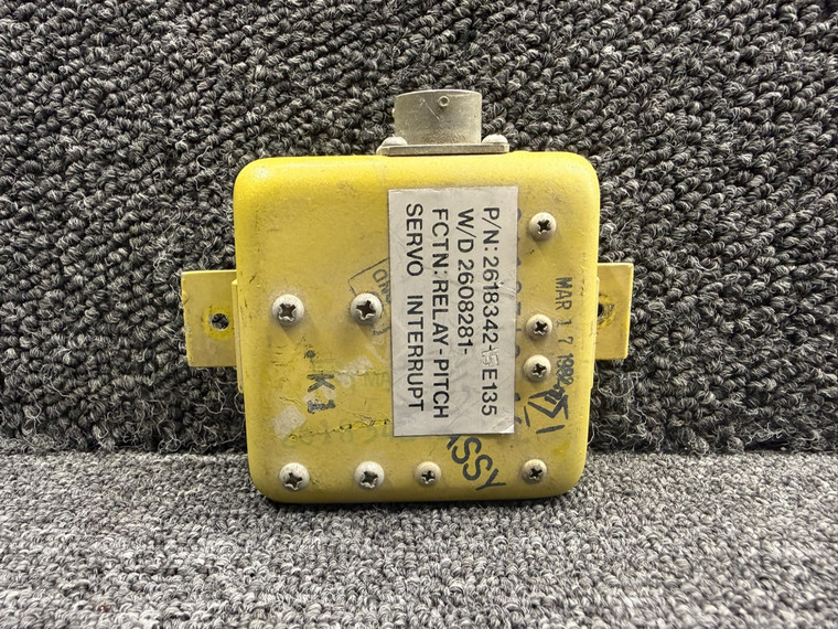 2618342-15E135 Gates Learjet Pitch Servo Interrupt Relay