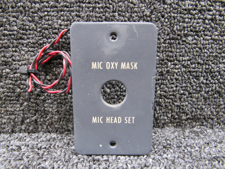 9914237-1 Cessna Citation III 650 Lighted Microphone Select Panel