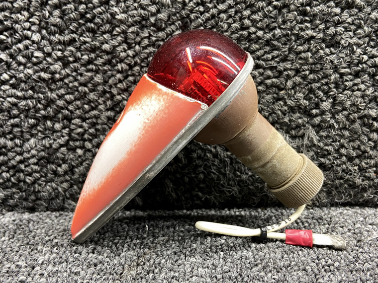 W1285-PR-14V (Alt: 35-361152) Grimes Wing Navigation Light Assy LH (Red, 14V)