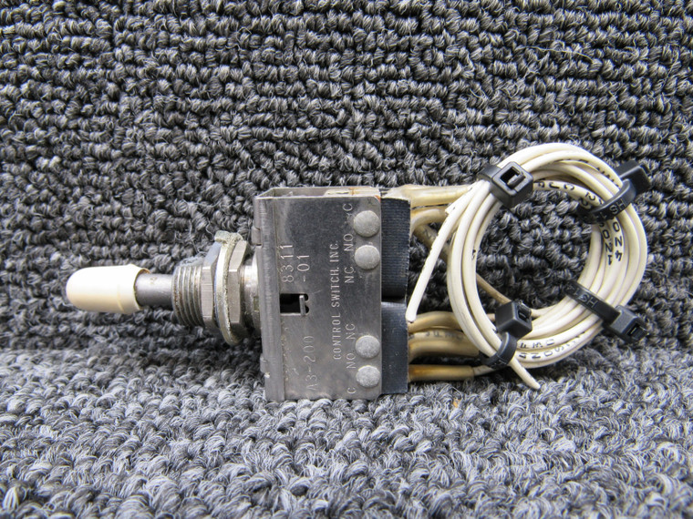 A3-200-01 (Alt: M8805-93-008) Control Switch Inc. Toggle Switch