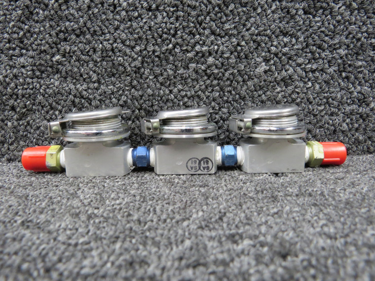 23599-22 Mooney M20K Oxygen Outlet Set with Straight Fittings
