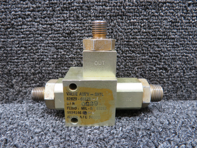 82829-6S121 (Alt: 9914146-6) Allen Shuttle Valve Assembly