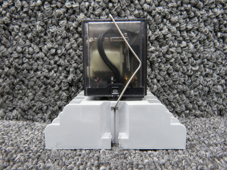 27E166, KHAU-17D16-24 Tyco P&amp;B Relay Socket with Relay (Volts: 24)