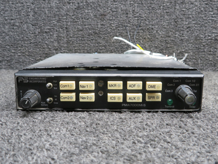 PMA7000M-S PS Engineering PMA7000 Audio Selector Panel with Tray