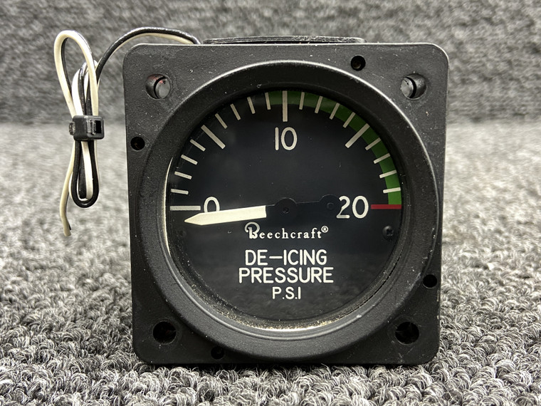 MD61-3 (Alt: 96-384061-3) Mid-Continent De-Ice Pressure Indicator (Lighted)