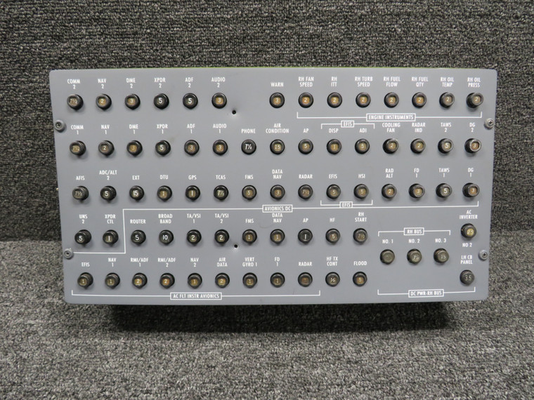 5518190-2 Cessna Citation S550 Circuit Breaker Panel Assembly RH