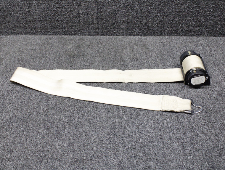 504239-401-2255 (Alt: 128-380071-49) AmSafe Reel Seatbelt Assembly