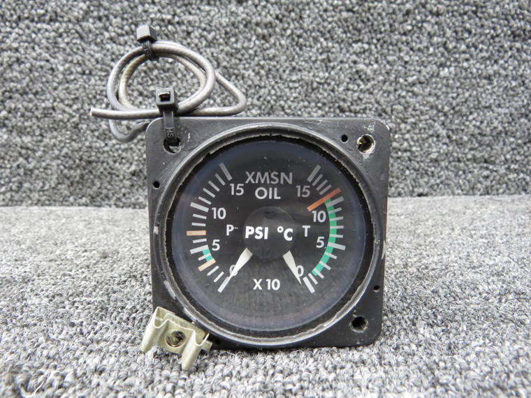 9009-3010 (Alt: 206-075-188-3) INSCO Dual Oil and Pressure Temperature Indicator