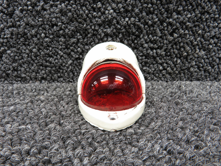 AN3032-5, AN3042-1 Beechcraft Wing Tip Light Retainer Assembly with Lens (Red)