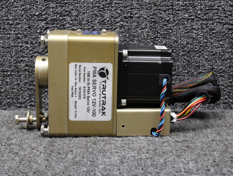 8100-078 Trutrak Autopilot PMA Servo Assembly (Volts: 12-14, Amps: 2)