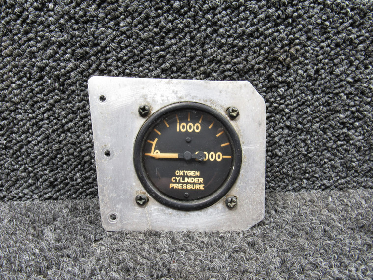 AW-17/8-27-E5 Zep Aero High Pressure Oxygen Gauge