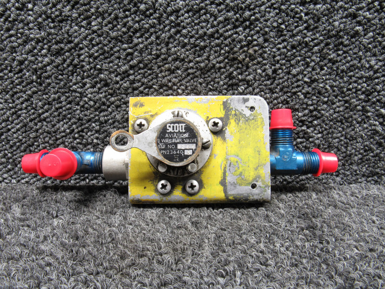 23640-3 (Alt: 30857-000) Scott 3 Way Fuel Valve