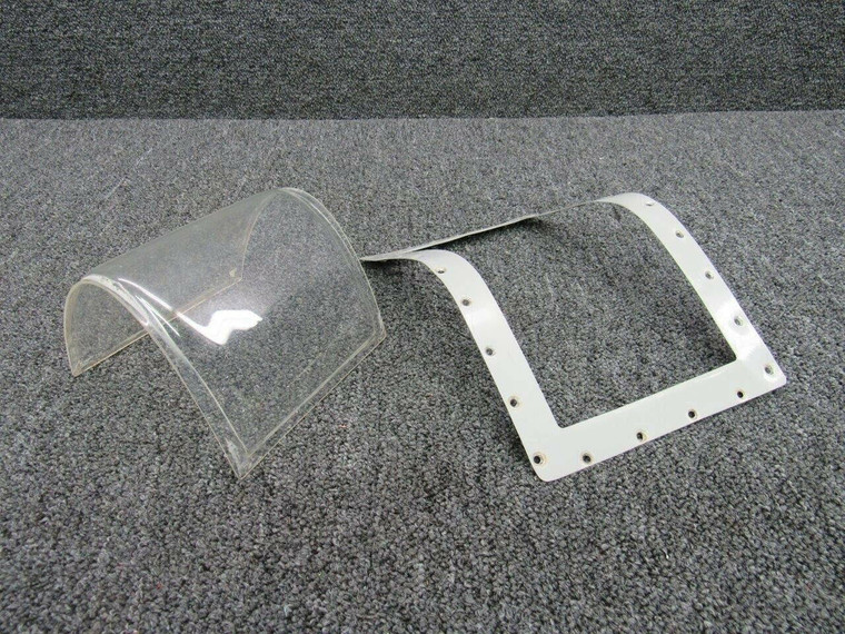 35-115136-2 / 35-115210-10 Beech C35 Landing Light Cover Assy &amp; Frame LH