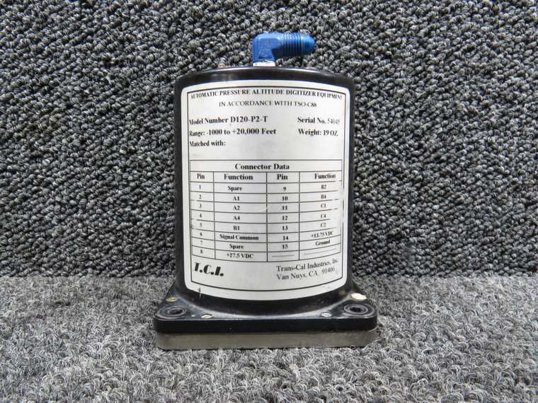 5130-P2 Aero Commander 500B United D120-P2-T Blind Encoder Digitizer (14-28V)