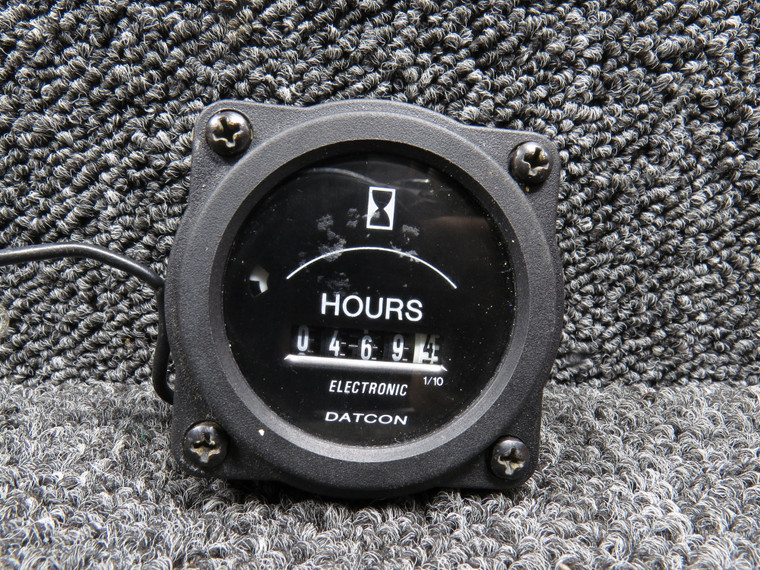 Aero Commander 500B Datcon Electronic Run Time Gauge