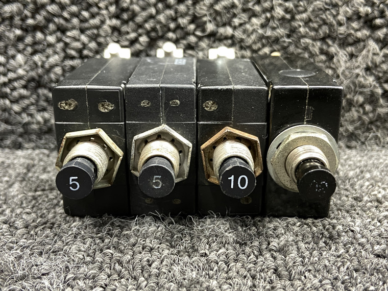 W23-X1A1G Series Potter &amp; Brumfield Press to Reset Circuit Breaker Set